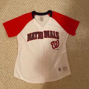Nationals Button Up